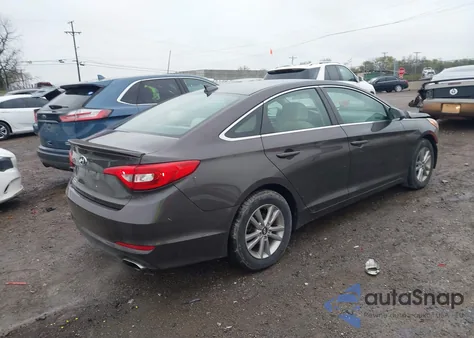 2016 Hyundai Sonata Se from USA, damaged, VIN 5NPE24AF8GH378431